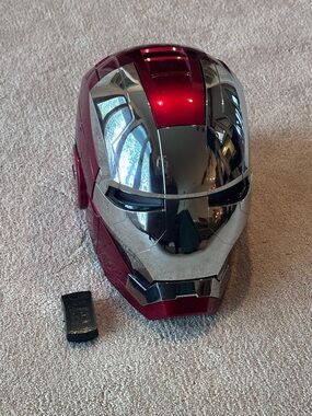 Iron Man Style Helmet - Red and Silver